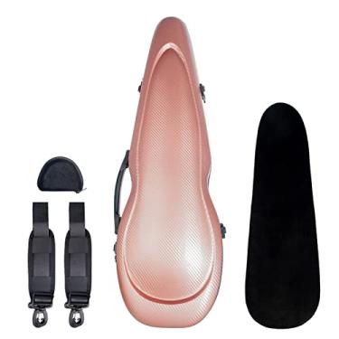 Imagem de Estojo Para Violino 4/4 Caixa De Violino Em Fibra De Carbono Forte, Leve, Extremamente Resistente A Choques E Pressão Tamanho Completo Estojo de Violino (Color : 03)