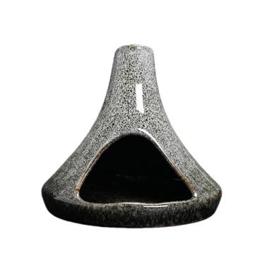 Imagem de Suporte Palo Santo, Chimenea, conjunto de suporte de incenso de cerâmica multicolorido, para aromaterapia de sálvia, lascas de madeira, cones e varetas