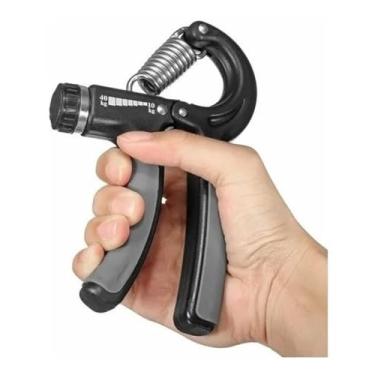 Imagem de Hand Grip Com Mola Ajustável 5kg A 60kg Fisioterapia Fortalecimento Antebraço Mãos Punho Exercício Força