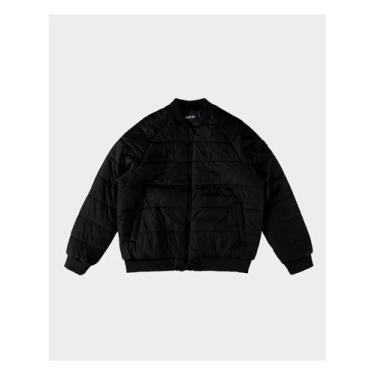 Imagem de Jaqueta Bomber Enfim 1000115220 Masculina Bolso Embutido Tafetá T. P/X