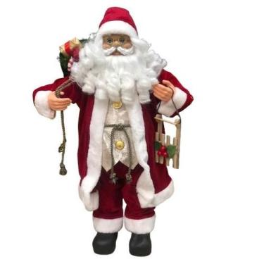 Imagem de Papai Noel Enfeite De Natal Boneco 60cm Decoração Natalina - Bela Flor