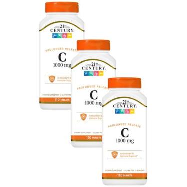 Imagem de Suplemento 21st Century C 1000 mg de Liberación Prolongada x 110