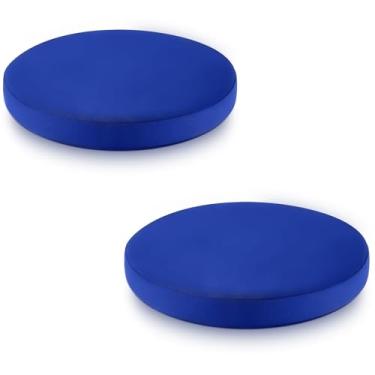 Imagem de AceOrbit Pacote com 2 almofadas de assento de sauna, almofada de assento impermeável de alta resiliência para sauna infravermelha, cadeira de chuveiro e spa, acessórios de tapete térmico de 15,7