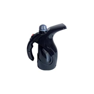 Imagem de Passadeira a Vapor 800W, 127V, Preta, Reservatório 200ml, Escova para Tecidos, 17x11x22cm