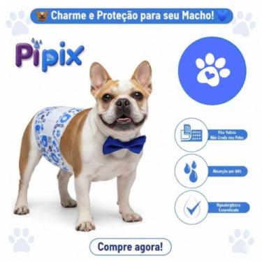 Imagem de Fralda Para Cachorro Macho ,Pipix ,Utra absorção- P,M,G,GG , envio ime