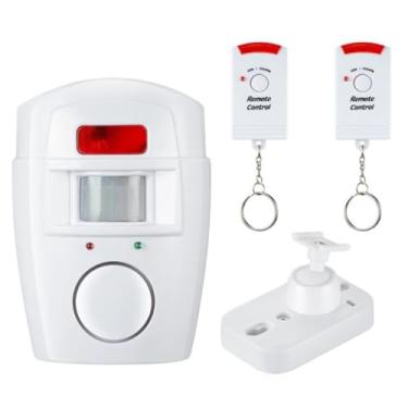 Imagem de Conjunto de Sensor Alarme Sem Fio com 2 Controles