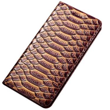 Imagem de FWYANZH Capa carteira para Google Pixel 10 Pro XL/10 PRO/10, capa de proteção total de couro de vaca leve e luxuosa à prova de choque, marrom, 10