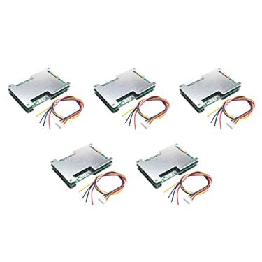 Imagem de Baglaum 5X Placa de ProteçãO 4S 12V 120A 3.2V BMS Li-Iron Placa de ProteçãO do Carregador de Bateria de Lítio com Placa de Equilíbrio da Bateria de AlimentaçãO