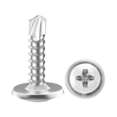 Imagem de Aço Inoxidável  8 Parafusos Autoatarraxantes M4.2 Para Chapas Metálica