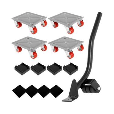 Imagem de Carrinho De Transporte De Móveis Pesados De 600KG, Deslizadores Para M