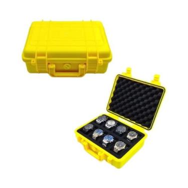 Imagem de Caixa De Armazenamento Para Relógios 4/8 À Prova d'Água E Poeira Em Ma