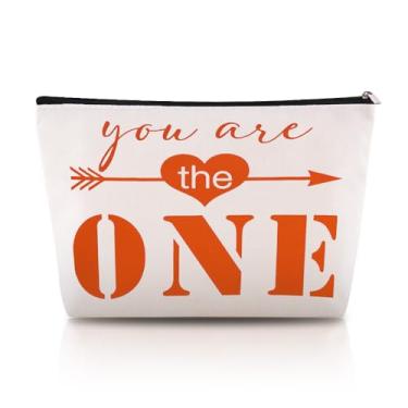 Imagem de Yreamont Bolsas de maquiagem para o Dia dos Namorados para mulheres, esposa, namorada, Love is Magic, Vermelho, small, You Are The Loved One