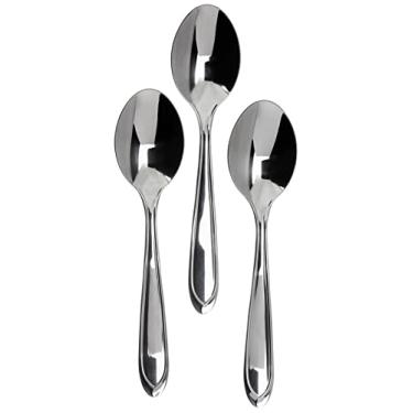 Imagem de Conjunto De Colheres Para Sobremesa Aço Inox 3 Pç Tramontina Inox