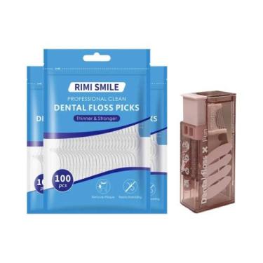 Imagem de Fio Dental Automático RIMI Smile, Caixa De Fio Dental Conveniente Para