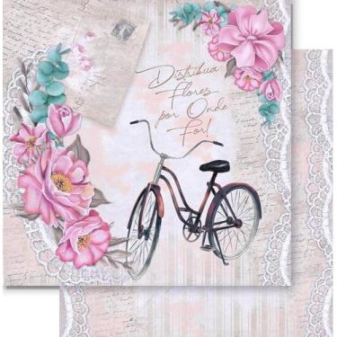 Imagem de Papel para Scrapbook Dupla Face 30,5x30,5 SD1-091 - Lili Negrão - no-b