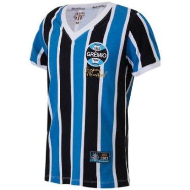 Imagem de Camisa Grêmio Retrô 1983 Juvenil Masculina-Masculino