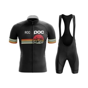 Imagem de Uniforme De Ciclismo Masculino 2026 Rcc Poc, Conjunto De Roupas Para B