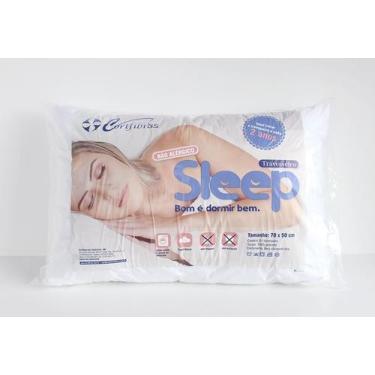 Imagem de Travesseiro Sleep Cortbrás - 50x70cm Branco