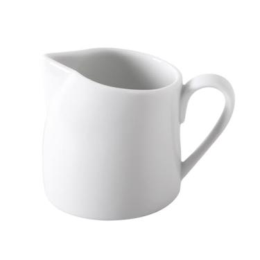 Imagem de Molheteira de porcelana com molho grande e menos gotejamentos, molho branco, jarra de leite de 120 ml