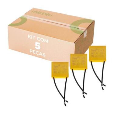 Imagem de 5x Capacitor 3.3uf P/ Interruptor Wifi Modelo Não Usa Neutro - CHIPSCE
