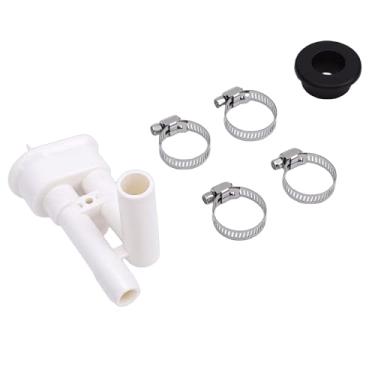 Imagem de Akozon Kit de Disjuntor de Vácuo para Vaso Sanitário RV 385316906 Substituição de Válvula de água para Prevenção de Refluxo de Plástico para Vasos Sanitários Sealand VacuFlush e