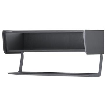 Imagem de Organizador de cozinha rack embaixo da prateleira, organizador de armário removível, suporte suspenso para temperos para despensa/armário/armário, comporta até 10 kg, portas de armário dobráveis (cor