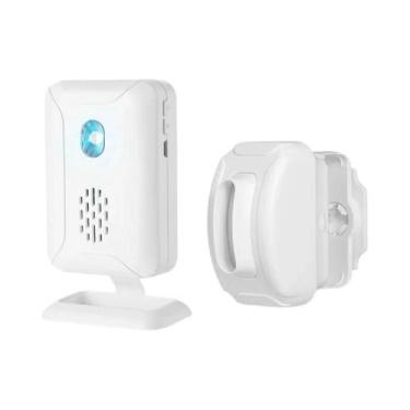 Imagem de Campainha Sem Fio Com Sensor De Movimento E Luz Noturna, 36 Toques, Al