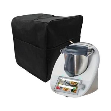 Imagem de Capa Protetora Cinza Reforçada De Dupla Camada Para Mixer Thermomix TM