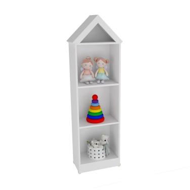 Imagem de Casinha Organizadora De Brinquedos Infantil Amanda 100% Mdf