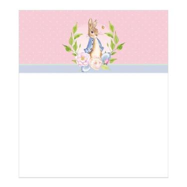 Imagem de Saco Para Cesta Pedro Coelho Rosa - 52cm X 70cm - 10 Un