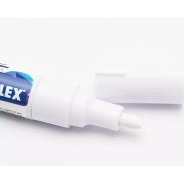 Imagem de Marcador para Tecido Acrilpen + Plus Acrilex Branco Und