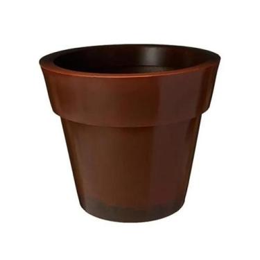 Imagem de Vaso Atenas 26 x 29 cm Alpe e Aritana - Alpe & Aritana, Chocolate