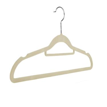 Imagem de Cabide Veludo Slim Antideslizante para Roupas Adulto 3 Peças