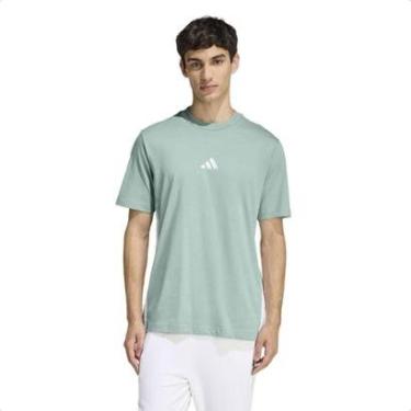 Imagem de Camiseta Adidas Malha Simples Essentials Três Listras-Masculino