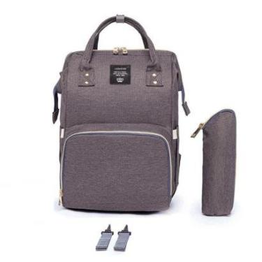 Imagem de Mochila Maternidade Tradicional Reforçada LeQueen Original-Unissex