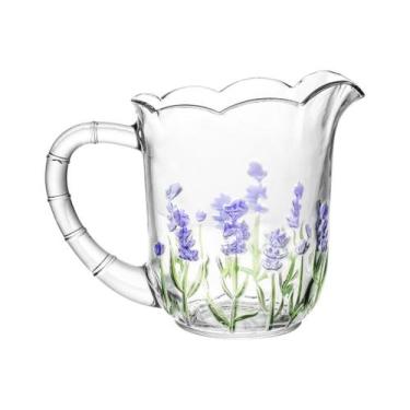 Imagem de Jarra De Suco Água Cristal Ecológico Lavanda 1,5 Litros Lyor