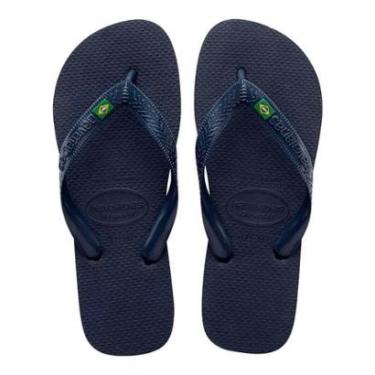 Imagem de Chinelo Havaianas Masculino Logo Brasil-Masculino