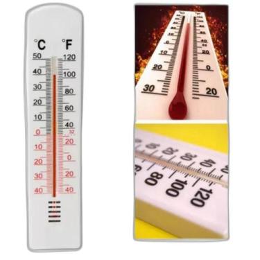 Imagem de Termômetro Parede Plástico Casa Sauna Graus Quarto Sol - Good Home