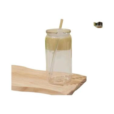 Imagem de Copo De Plástico Com Canudo De 16oz, Caneca De Café Portátil Para Home