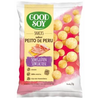 Imagem de Snack Sem Glúten e Sem Lactose Sabor Peito de Peru Good Soy 25g - Good