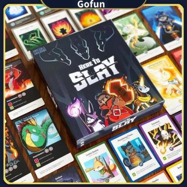 Imagem de Jogo de tabuleiro Here To Slay, jogo de cartas estratégico para 2 a 6 