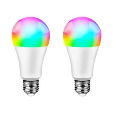 Imagem de Lâmpada LED Inteligente WiFi E27 12W 15W 18W 85-265V Tuya Alexa Google