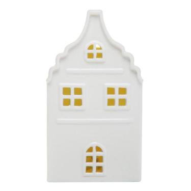 Imagem de Casa com Luz Wolff Amsterdam 8,5cm x 8cm x 15cm Cerâmica
