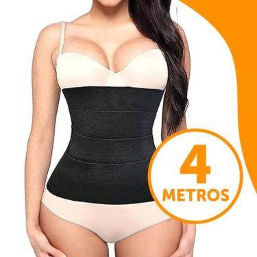 Imagem de Cinta Modeladora Elastico Alta Compressão UNISSEX - Aradesc, 4 METROS