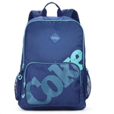 Imagem de Mochila Coca Cola Mesh Sortido - Único - Coca-Cola, Unico, Azul
