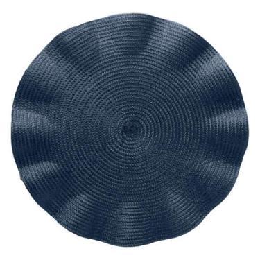 Imagem de Lugar Americano Wolff Babado de Polipropileno Azul