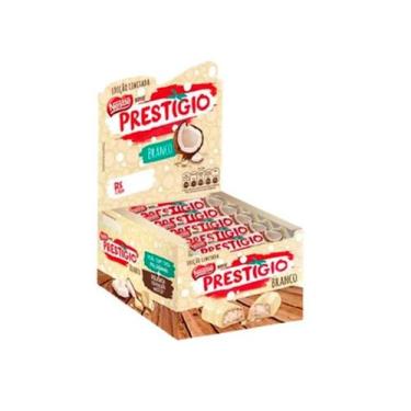Imagem de Chocolate Prestigio Branco C/30un 33gr - Nestlé, Recheio de coco com c