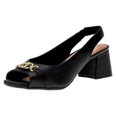 Imagem de Sapato Feminino Peep Toe Modare 7172114 Bege 40-Feminino