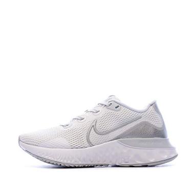 Imagem de Nike Tênis de corrida feminino Renew Run CK6360, preto metálico e branco 008, Metálico, 37
