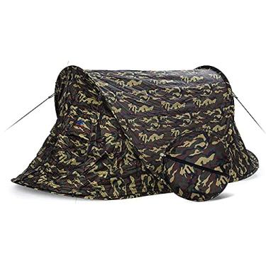 Imagem de GQYYS Barraca automática pop-up para 2 pessoas, impermeável, barraca de acampamento, po...